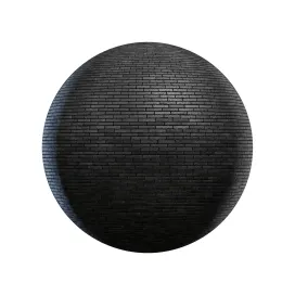 Black brick wall 2